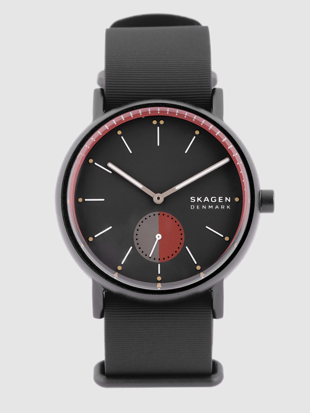 skagen all black watch