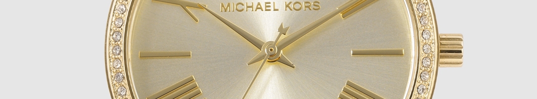 Buy Michael Kors Women Gold Toned Maci Analogue Watch MK3903 - Watches ...