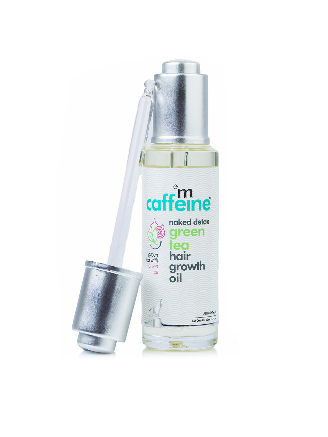 Buy MCaffeine Naked Detox Sustainable Green Tea Hair Growth Oil With