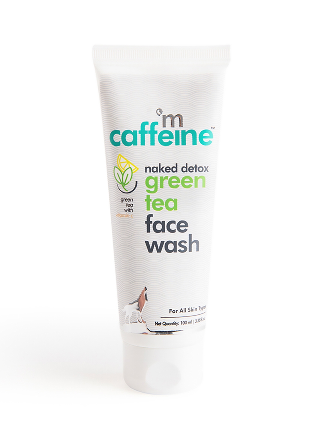 M Caffeine Green Tea Face Wash Review Buy MCaffeine Naked Detox Dirt Removal Green Tea Sustainable Face Wash