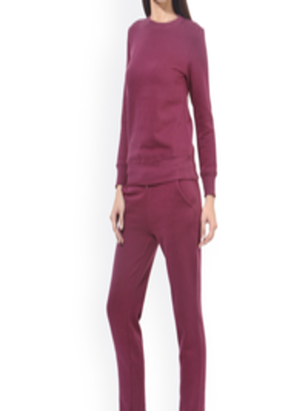 Buy TshirtCompany Purple Tracksuit - Tracksuits for Women 1090204 | Myntra
