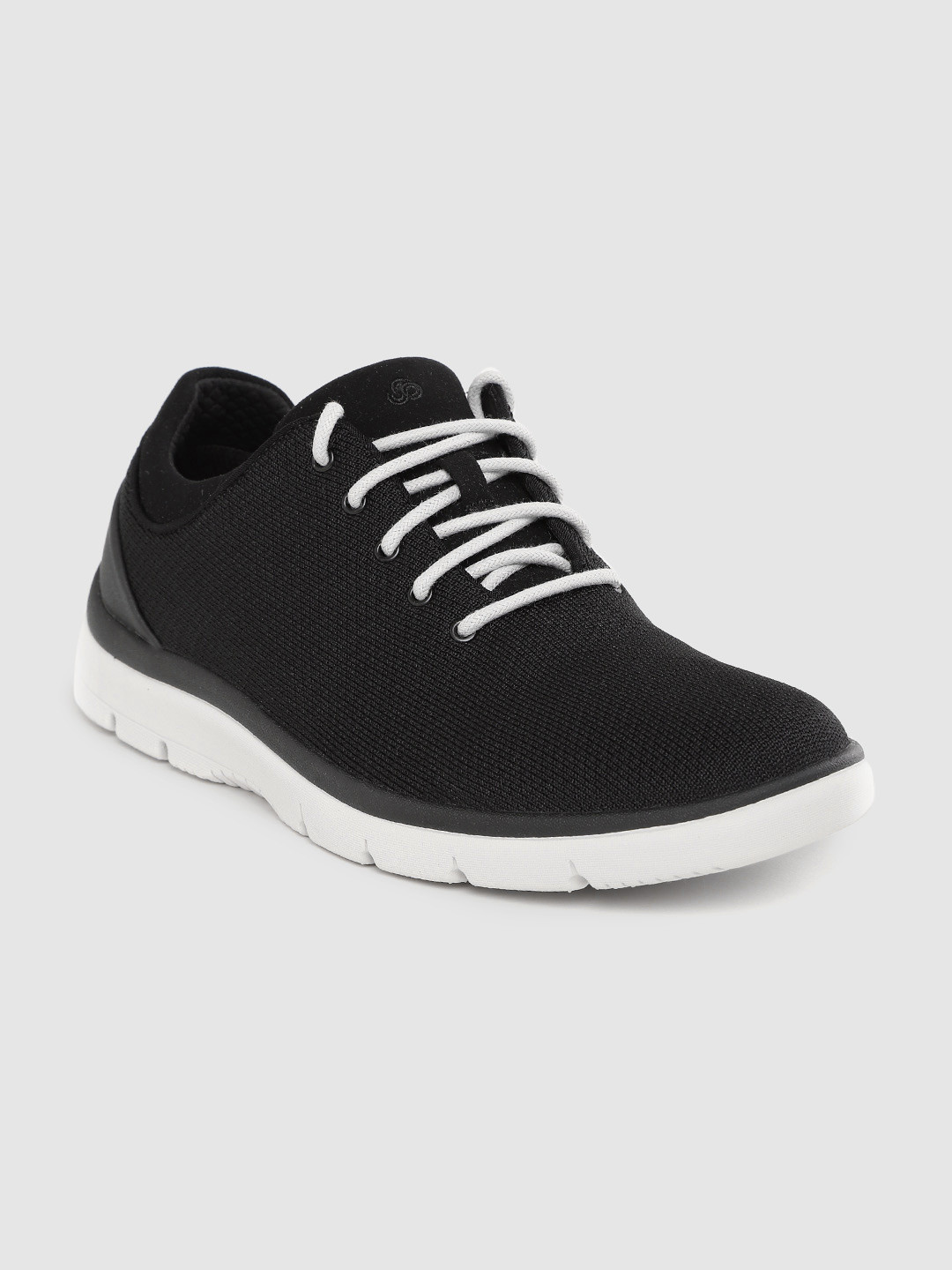 clarks cloudsteppers black