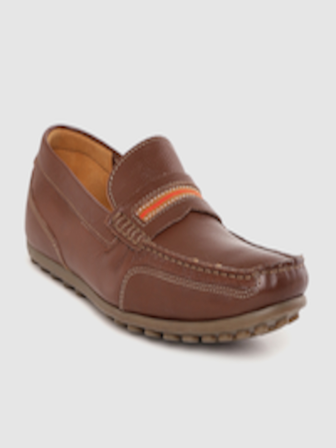 Buy Collection By Clarks Men Brown Leather Driving Shoes - Casual Shoes ...