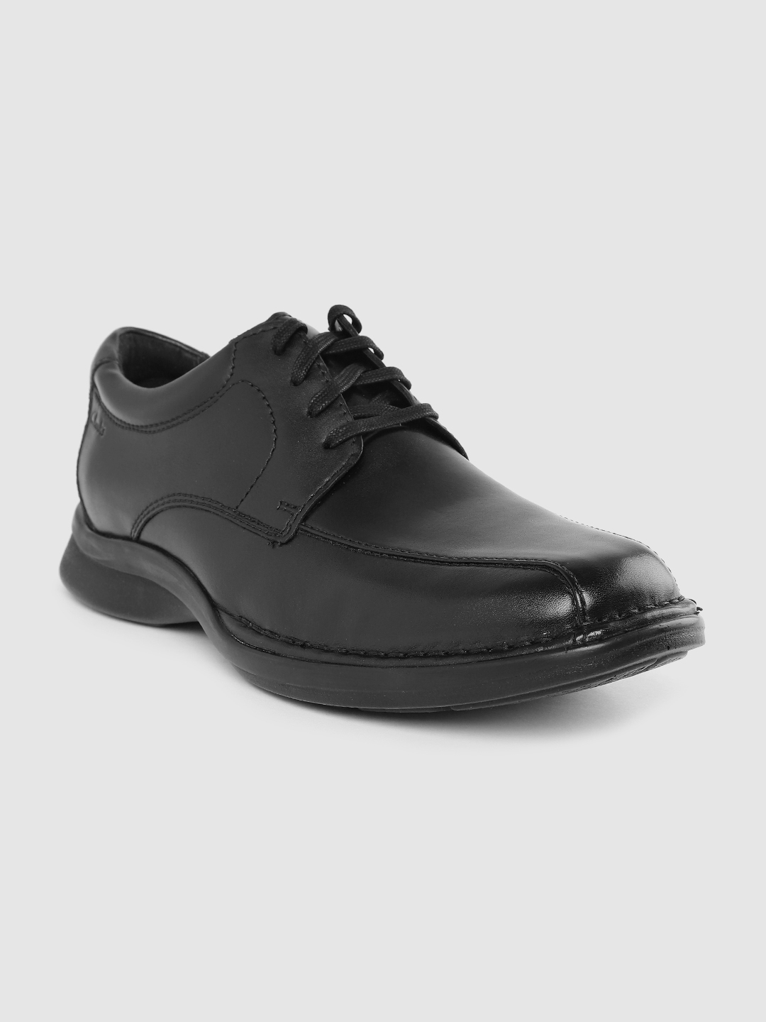 mens black leather formal shoes