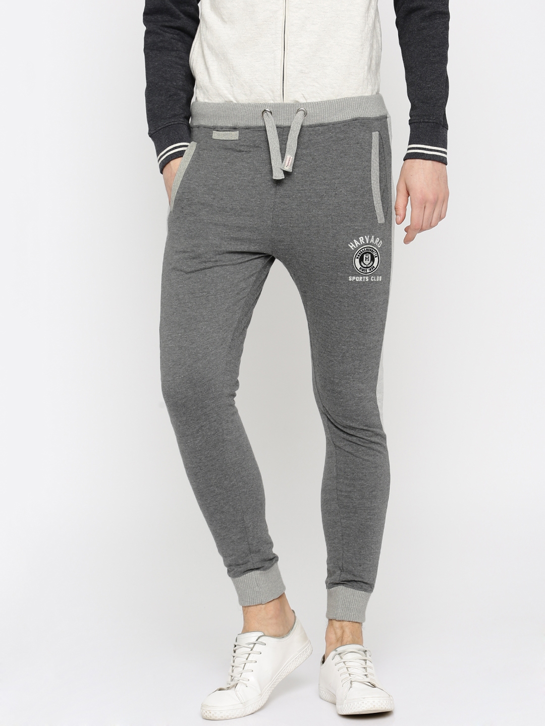bonds grey track pants