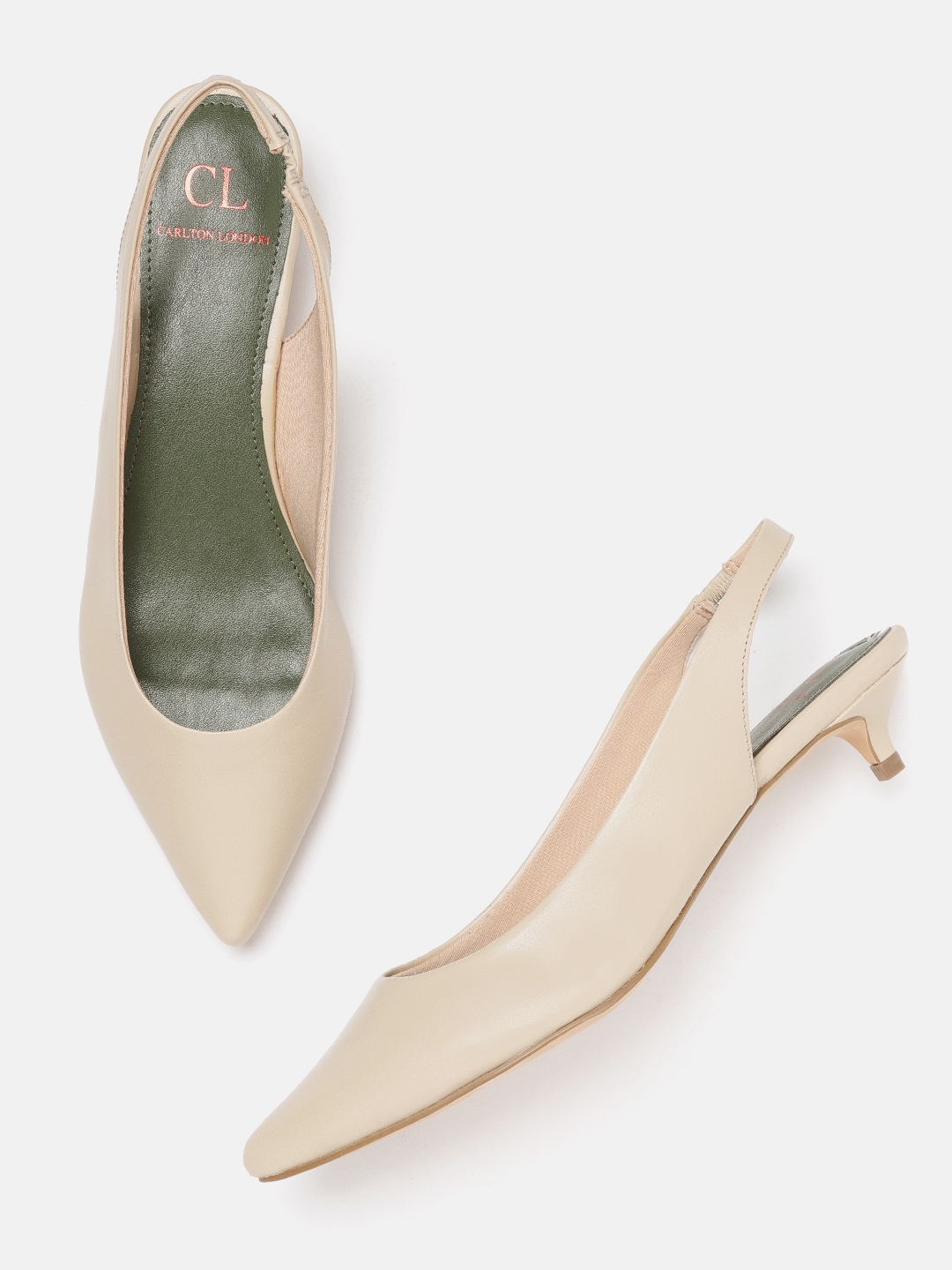 beige pumps heels