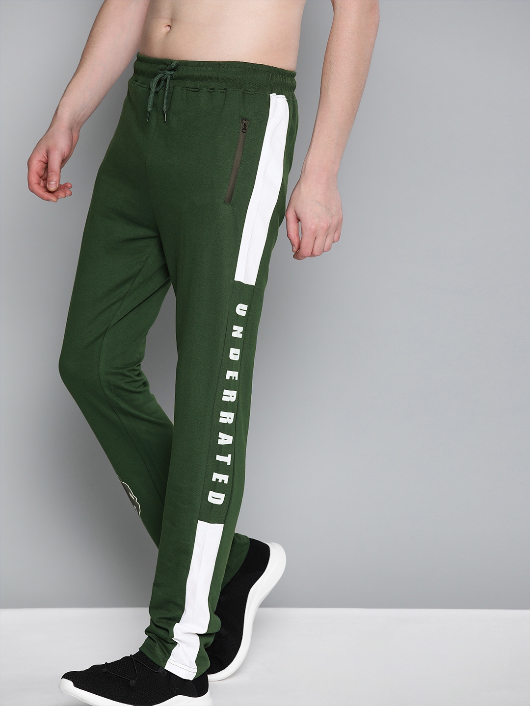 solid men's track pants