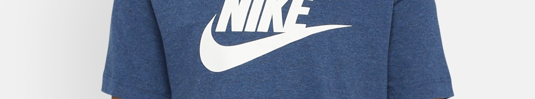 Buy Nike Boys Blue Printed Round Neck T Shirt - Tshirts for Boys ...