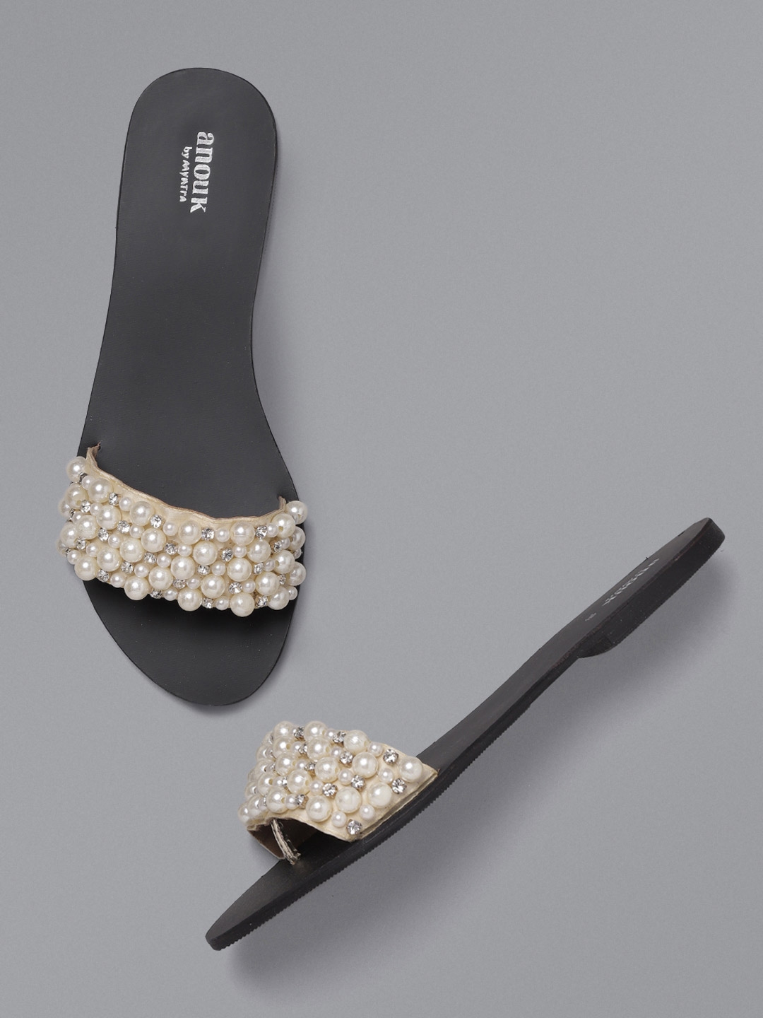 anouk open toe flats