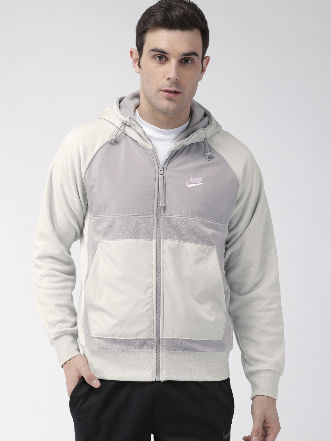 nike iso jacket dark smoke grey
