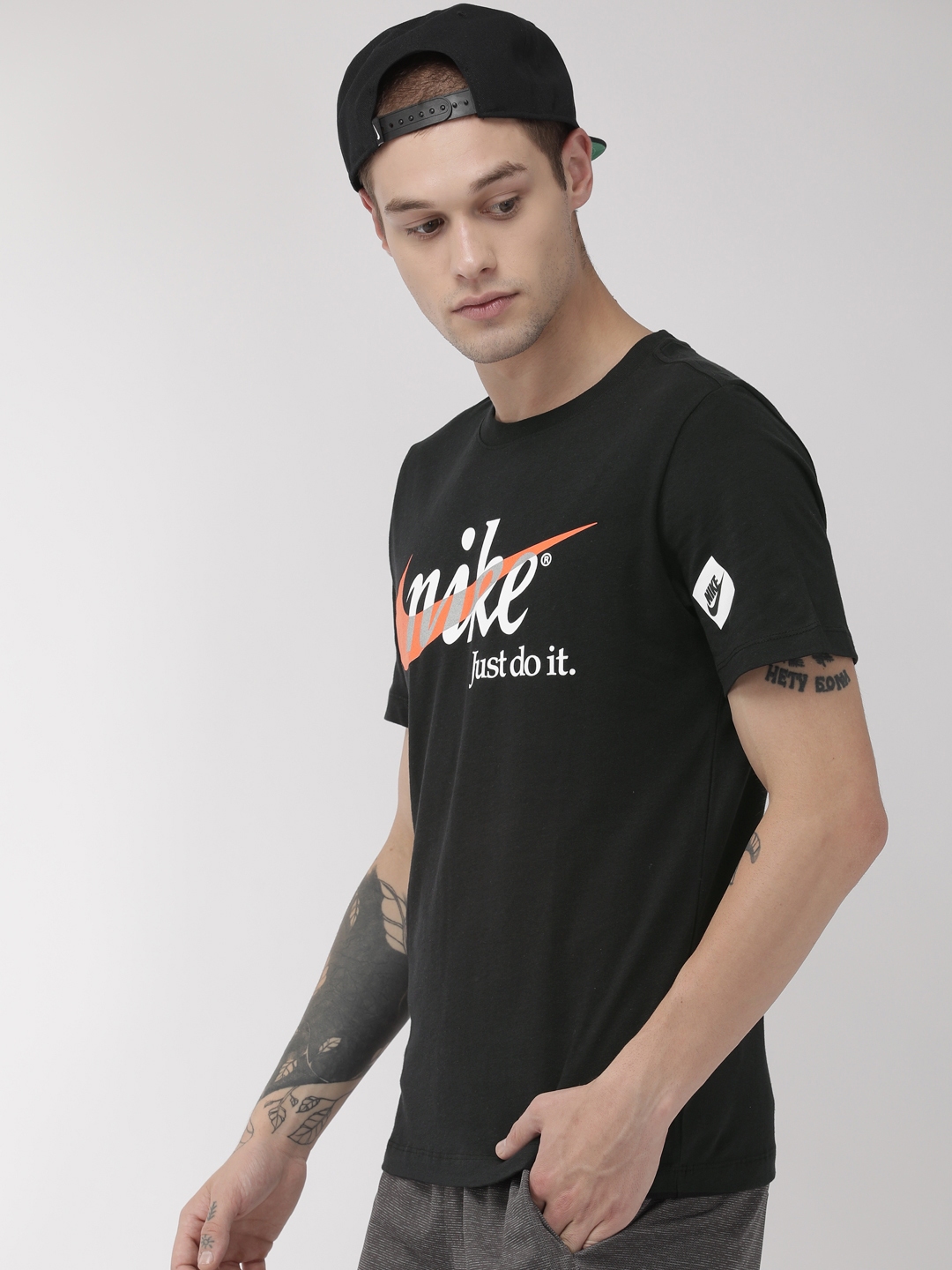 nike collar t shirt