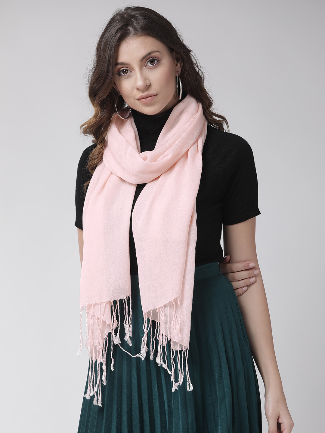 Buy Marks & Spencer Women Pink Solid Stole Stoles for Women 10941934