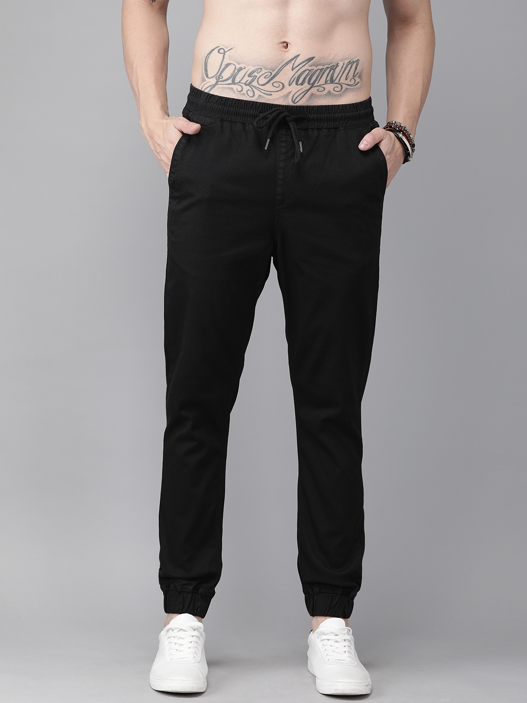 roadster joggers myntra