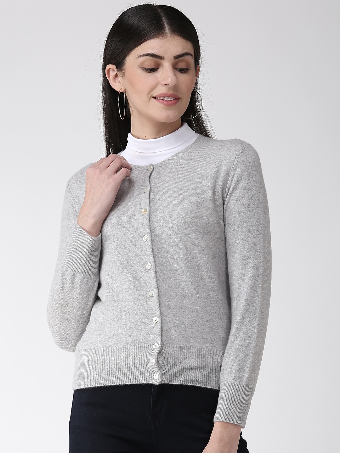 marks and spencer grey cardigan