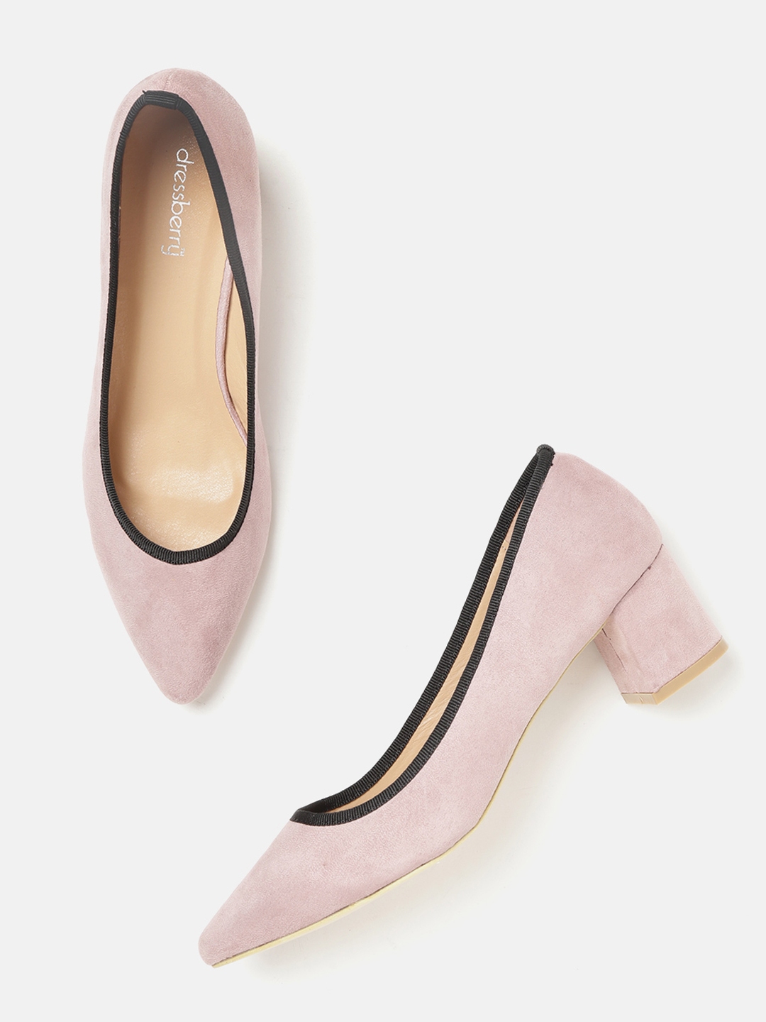 berry colored pumps