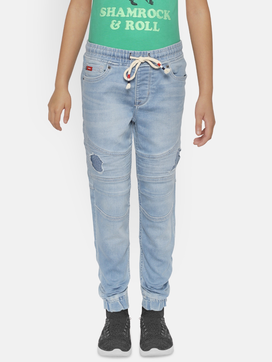 lee cooper denim joggers