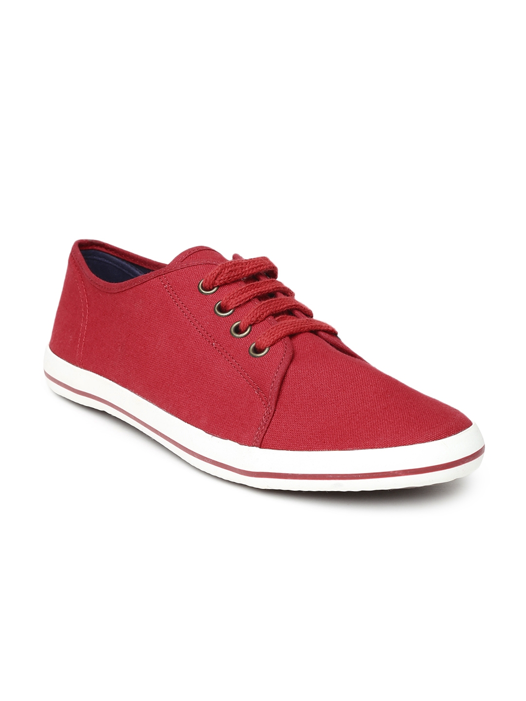 Buy Roadster Men Red Casual Shoes - Casual Shoes for Men 1095381 | Myntra