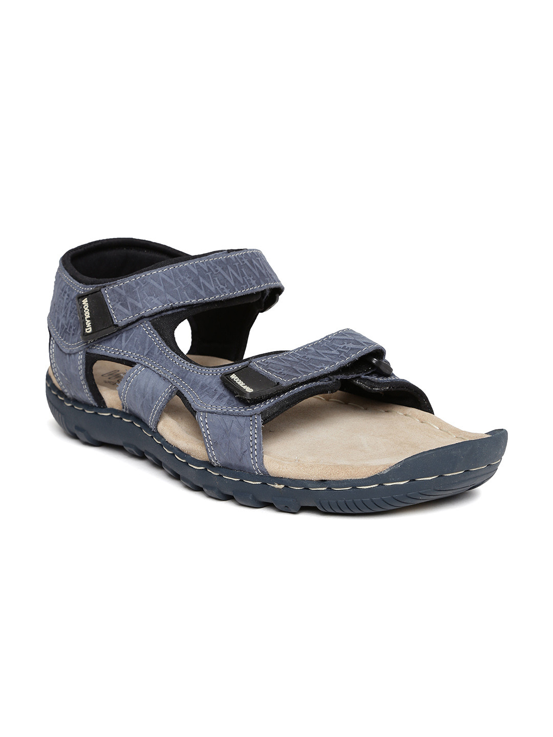 woodland blue sandals