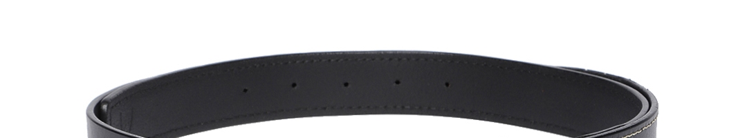 Buy Hidesign Men Black Solid Leather Belt - Belts for Men 10966998 | Myntra