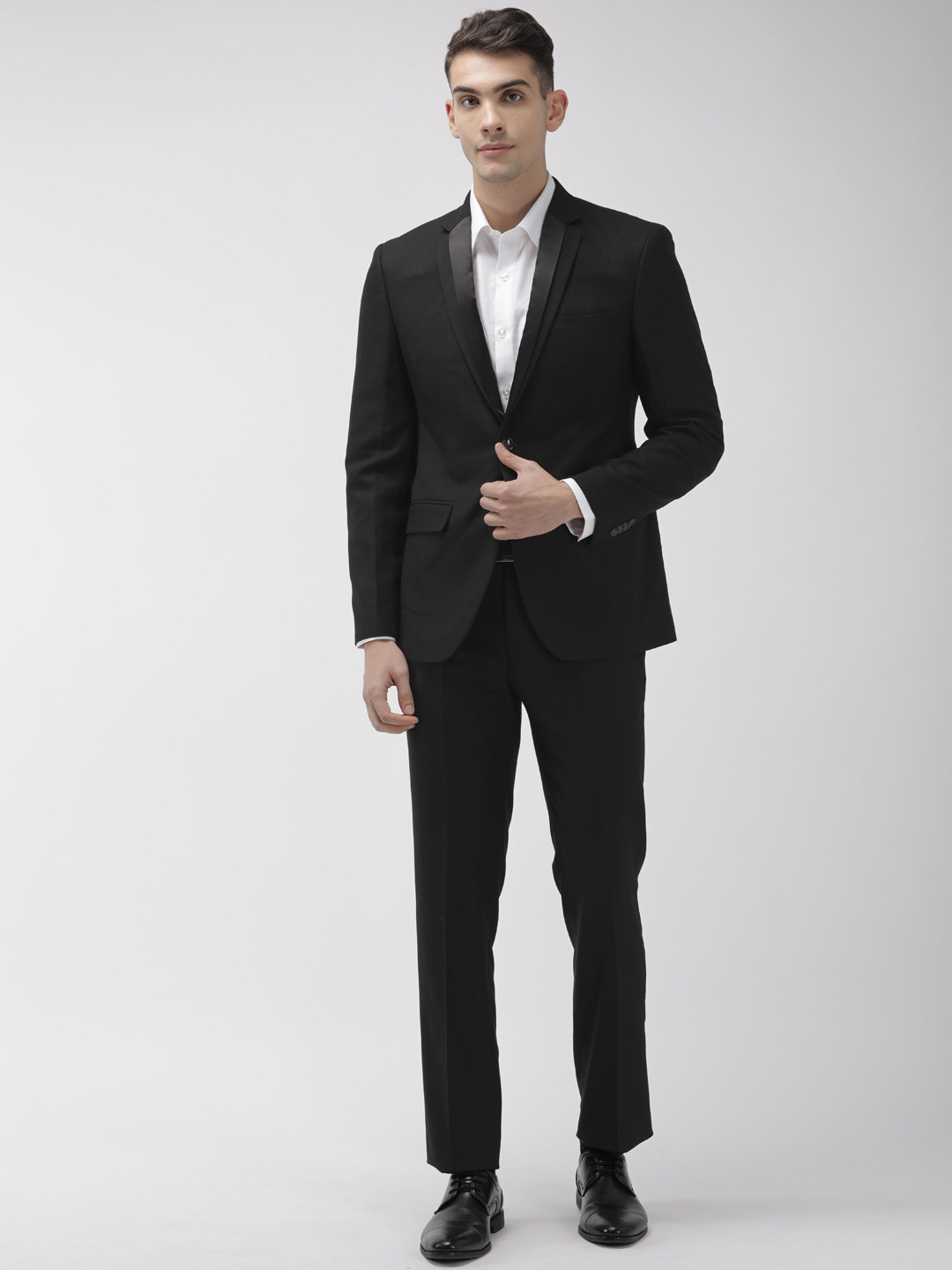 Park Avenue Super Slim Fit Notched Lapel Collar 3 Piece Party Suit main image 0