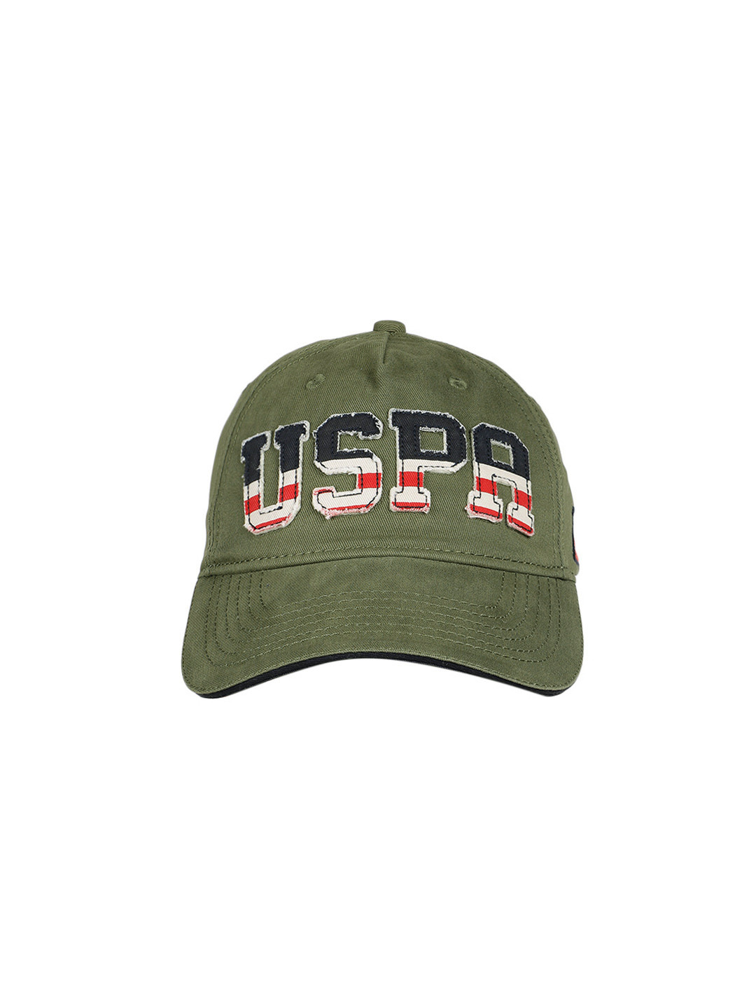 Buy U.S. Polo Assn. Men Olive Green Solid Baseball Cap Caps for Men