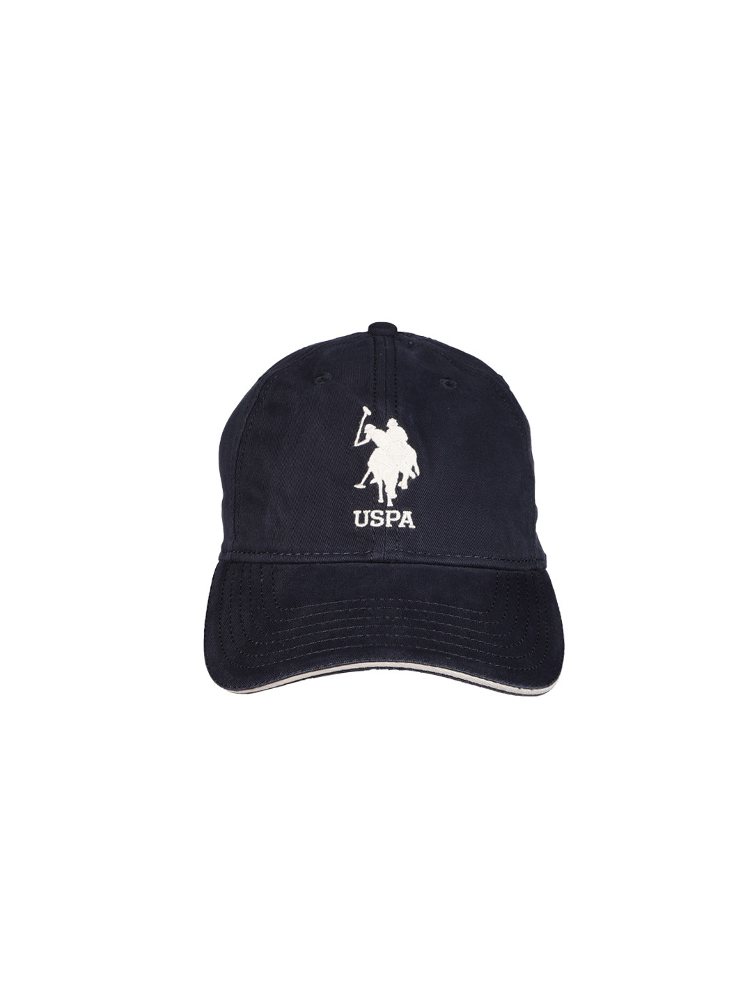 Buy U.S. Polo Assn. Men Navy Blue Solid Baseball Cap Caps for Men