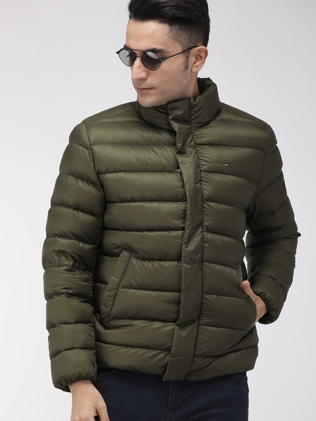 myntra tommy hilfiger jackets