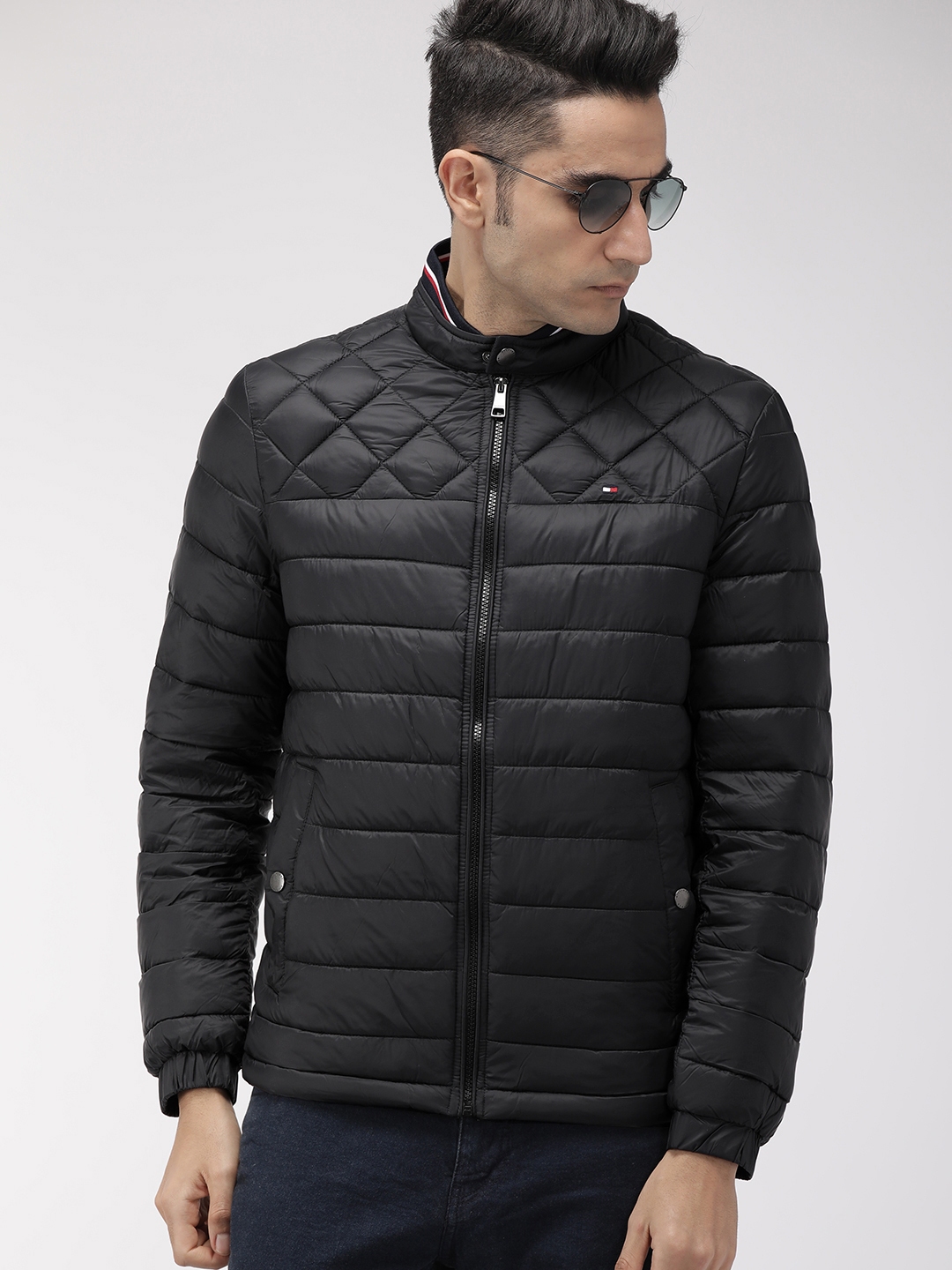myntra tommy hilfiger jackets