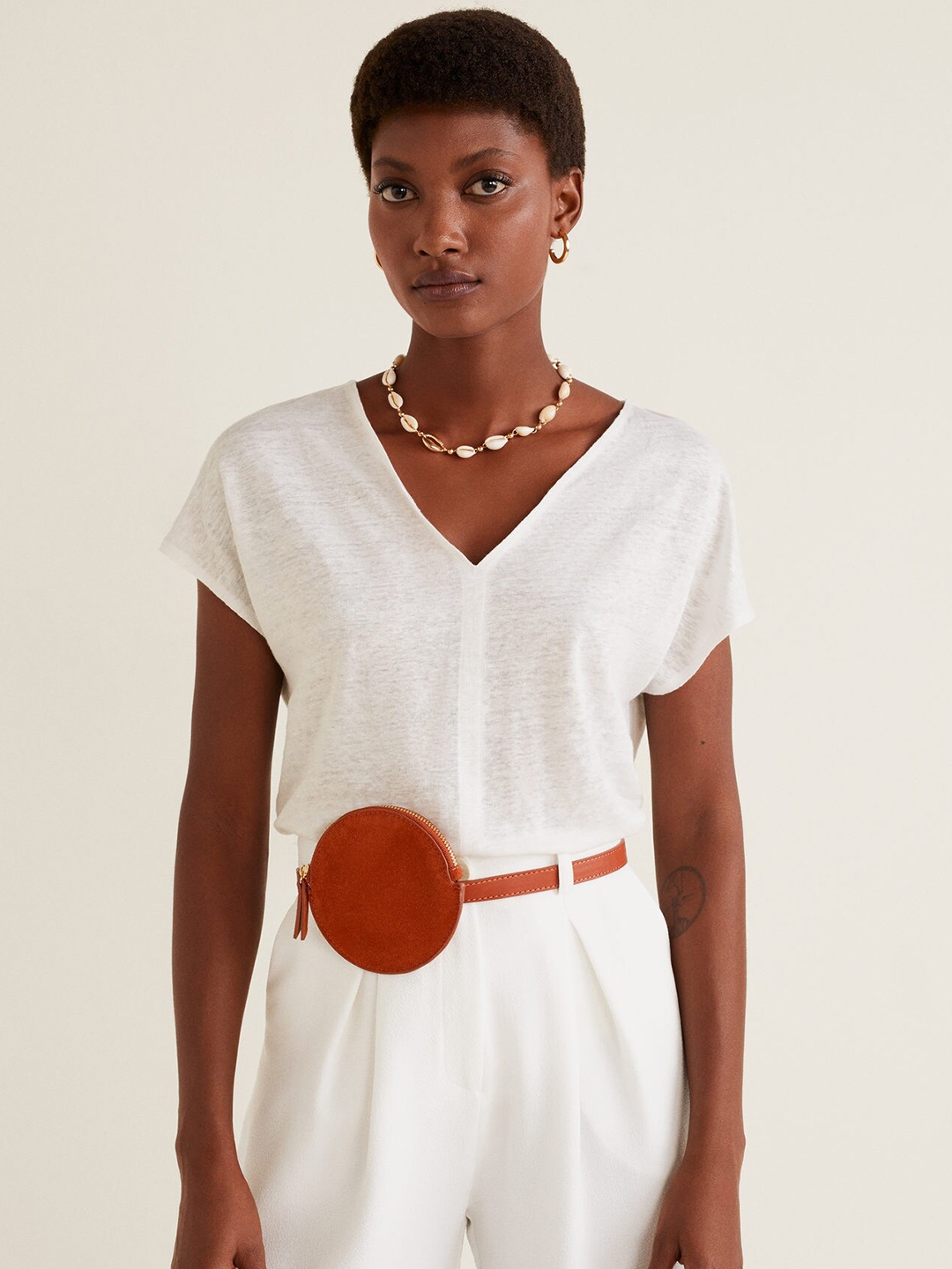 mango basic tshirt