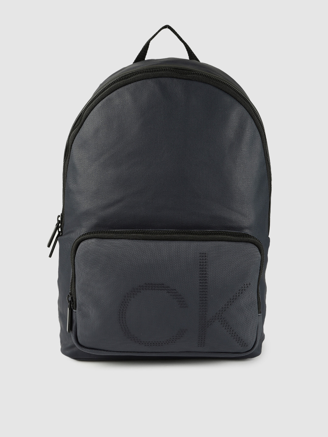 Buy Calvin Klein Jeans Men Navy Blue Brand Logo Laptop Backpack