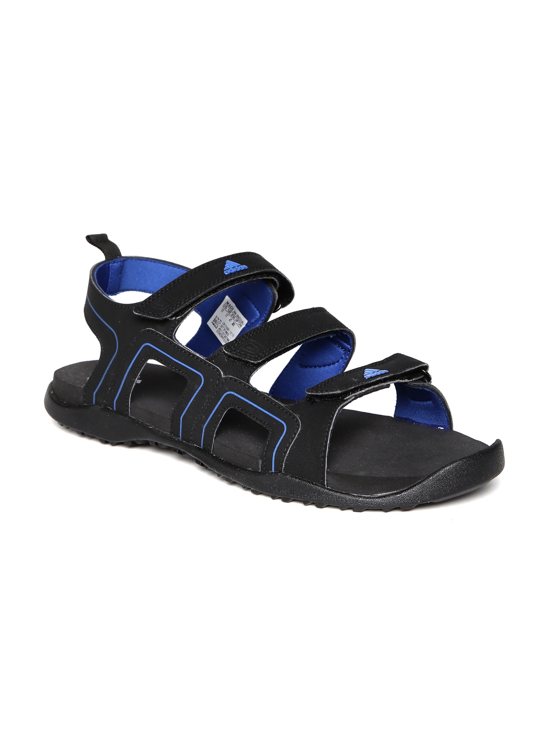 Buy ADIDAS Men Black Ediffin Sports Sandals - Sports Sandals for Men 1100412 | Myntra