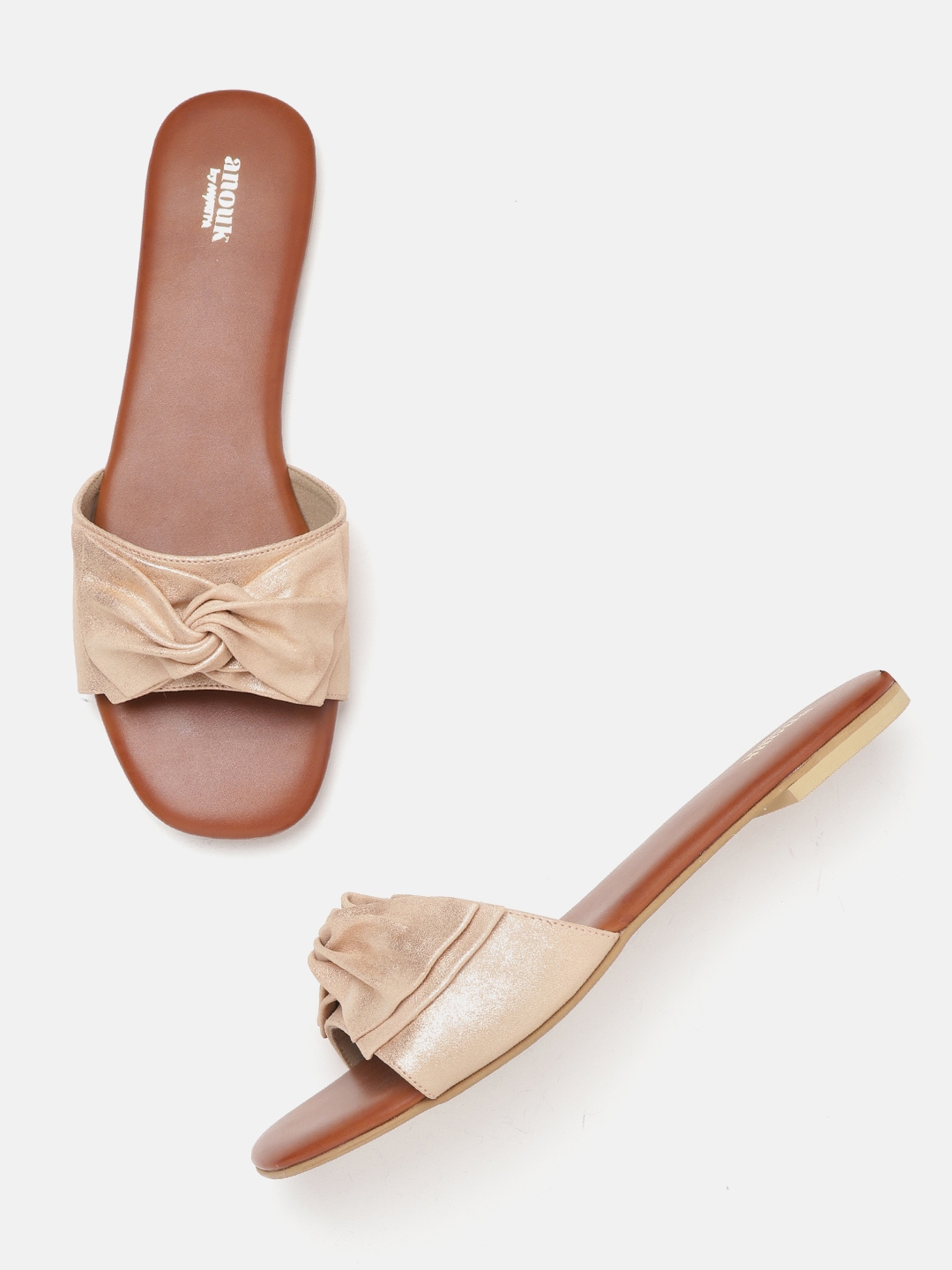 anouk open toe flats