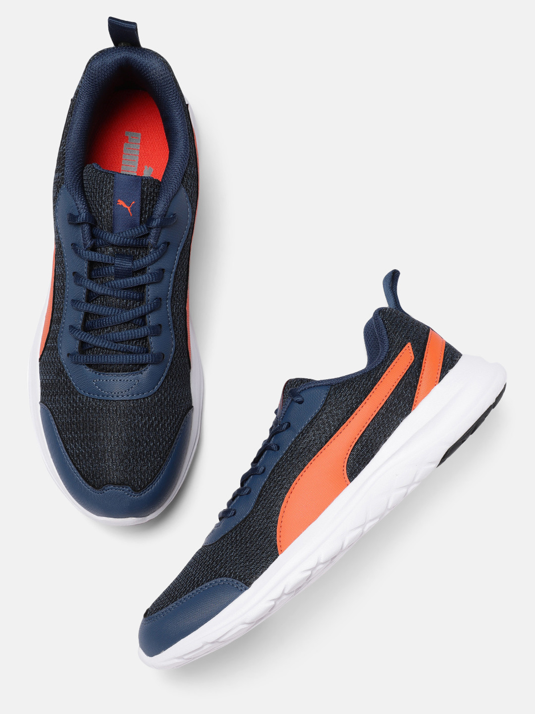 Buy Puma Men Navy Blue Reeping XT 2 Running Shoes Sports Shoes for