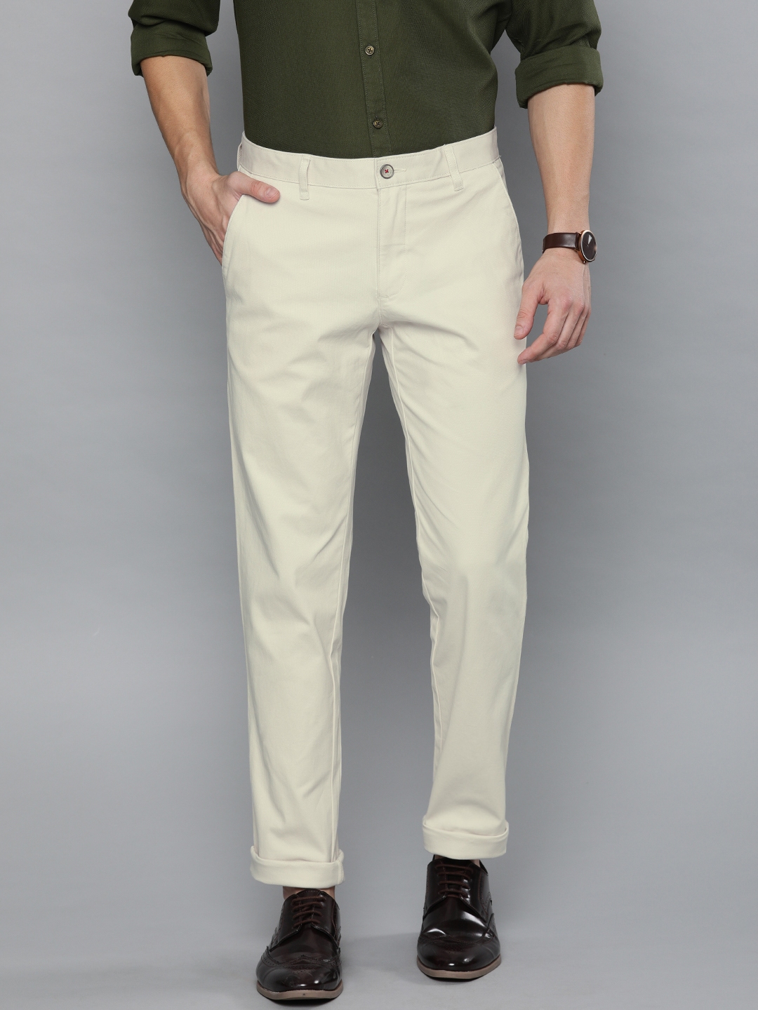 louis philippe cargo pants