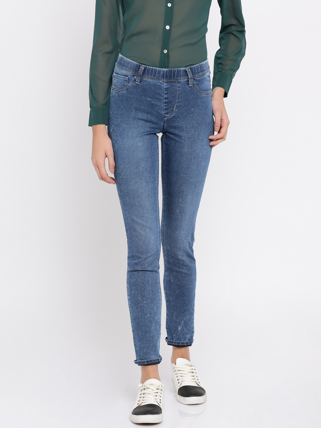 Buy Lee Blue Jegging Fit Jeans Jeans for Women 1102488 Myntra