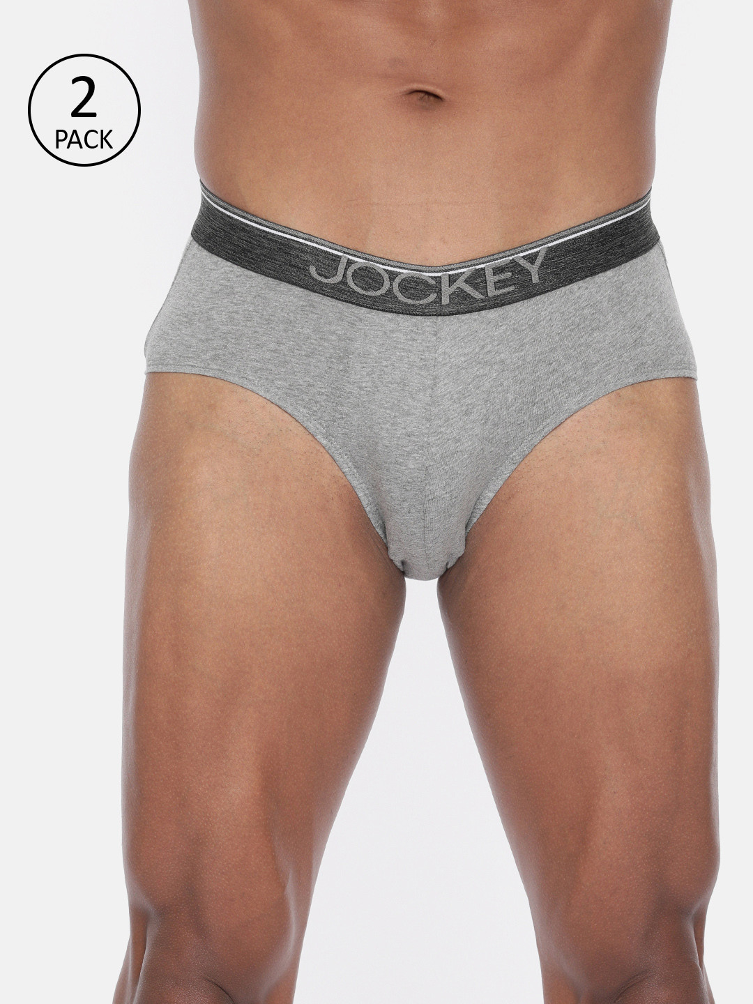 Buy Jockey Men Pack Of 2 Ultrasoft Briefs 8037 0205 Briefs for Men