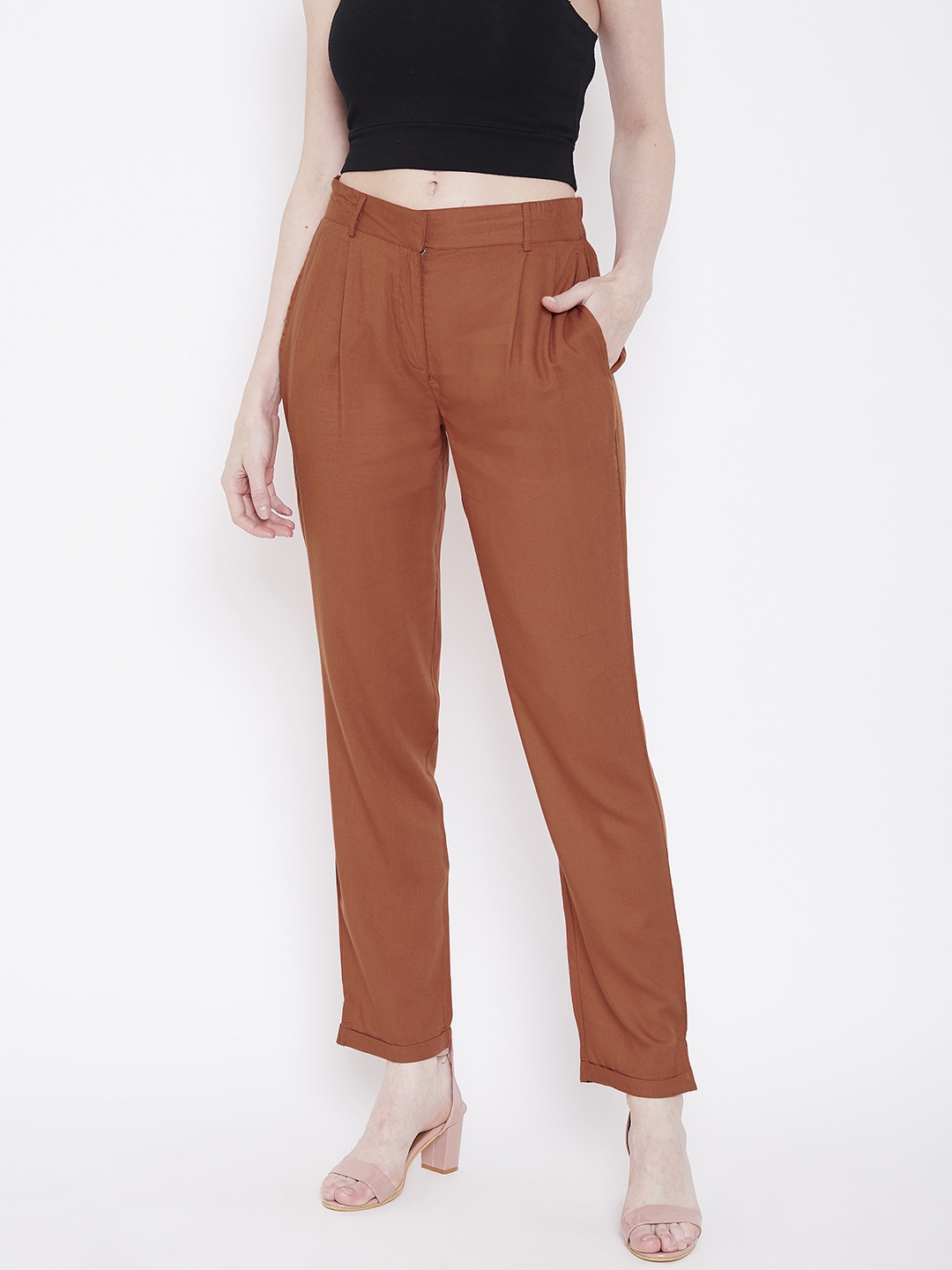plum coloured trousers