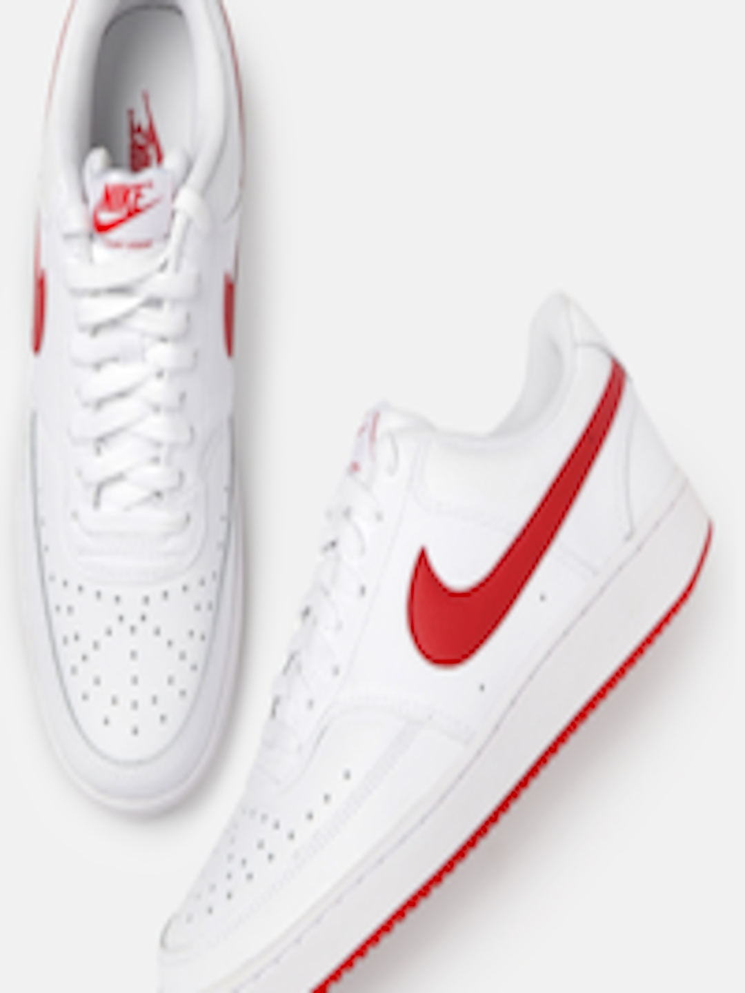 Buy Nike Women White COURT VISION LOW Leather Sneakers - Casual Shoes ...