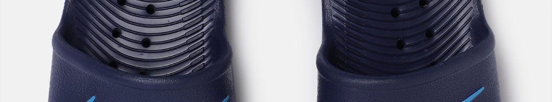 Buy Nike Boys Blue Solid KAWA SHOWER Sliders - Flip Flops for Boys ...
