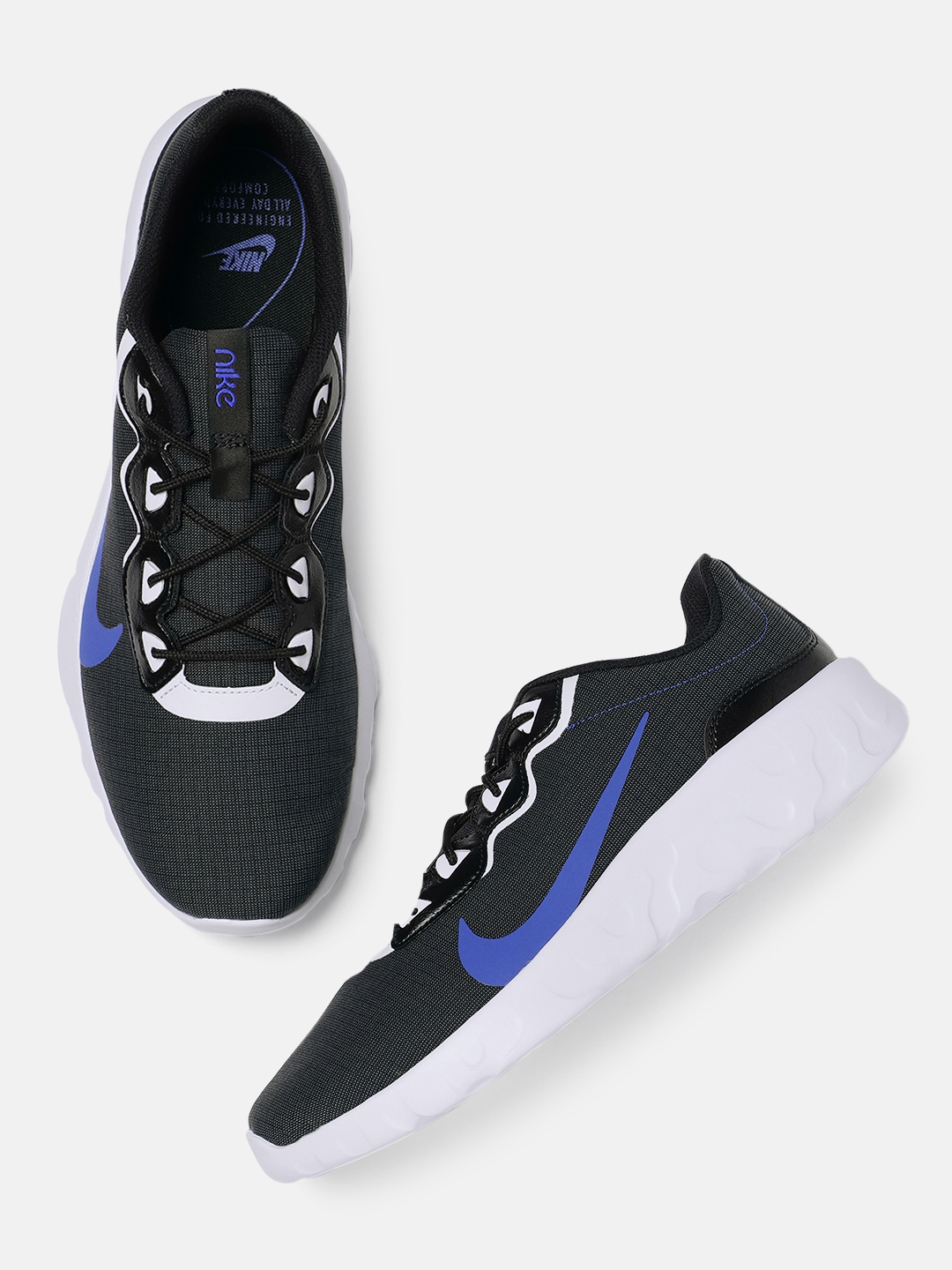 Buy Nike Men Black EXPLORE STRADA Sneakers - Casual Shoes for Men ...
