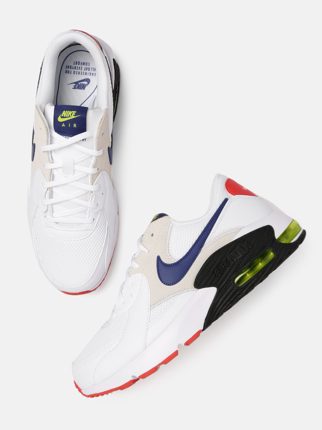 Buy Nike Men White Air Max Excee Sneakers - Casual Shoes for Men 11045686 | Myntra