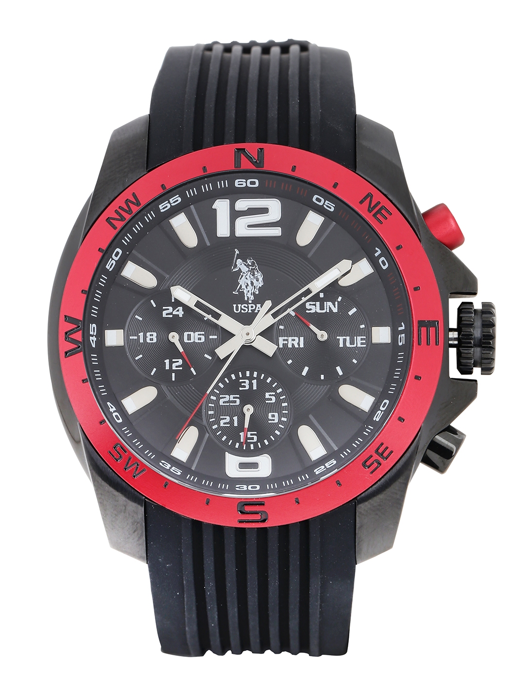 us polo assn watch black