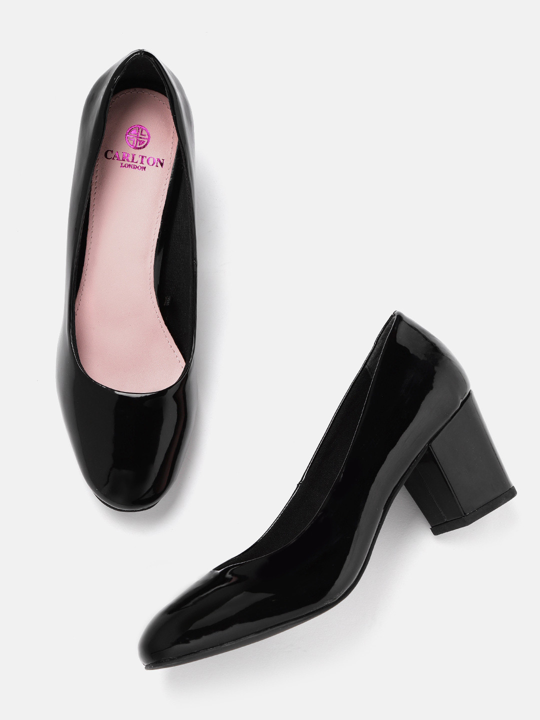 carlton london black heels