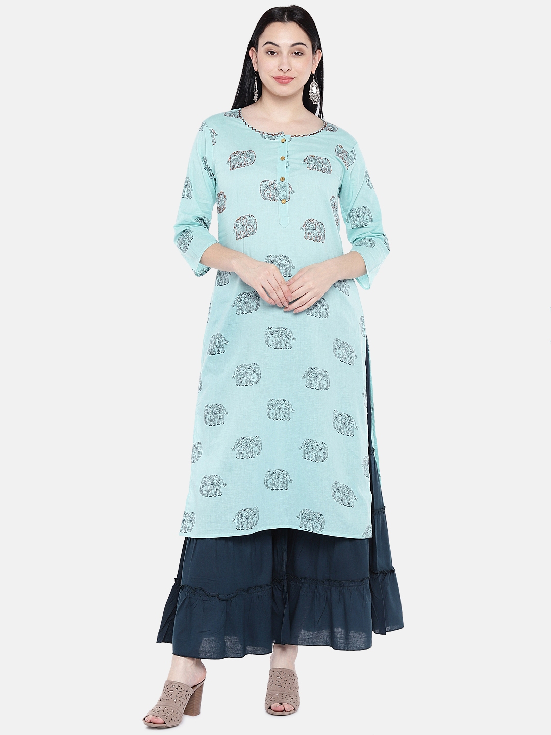 sharara set in myntra