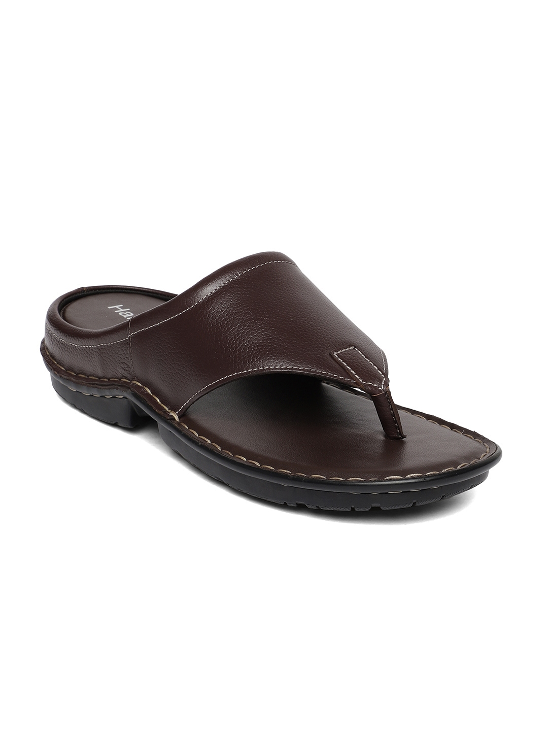 brown leather sandals for men