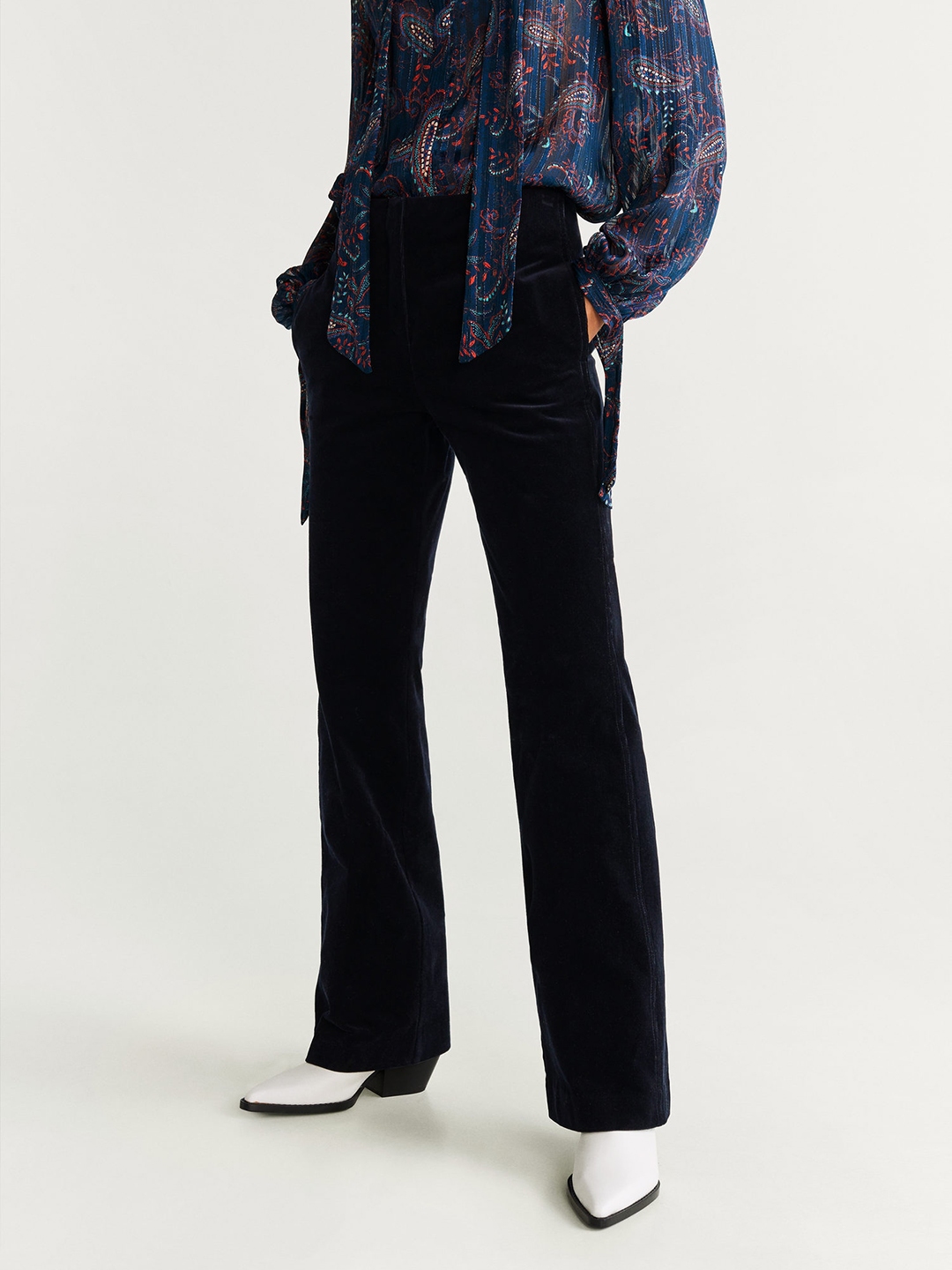 mango corduroy pants