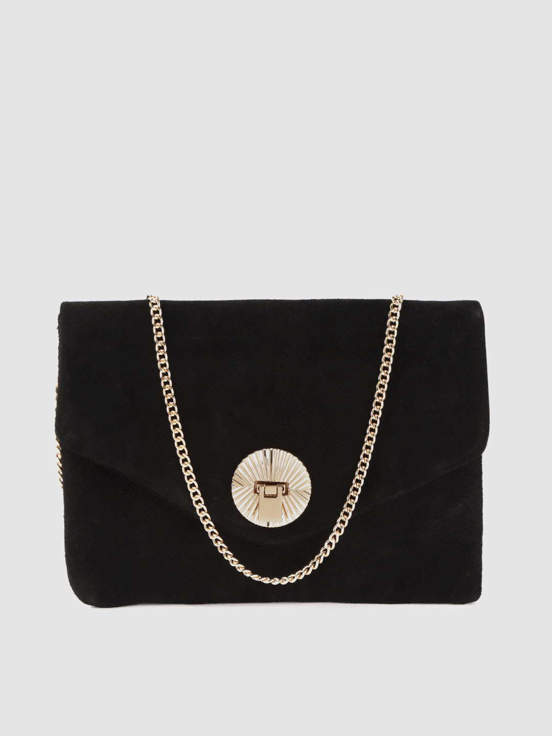 mango black clutch