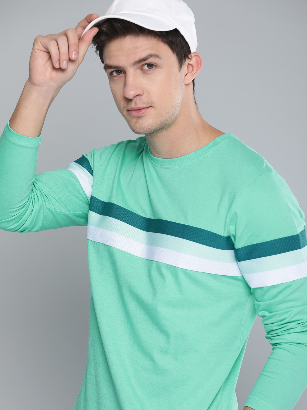 sea green colour t shirt