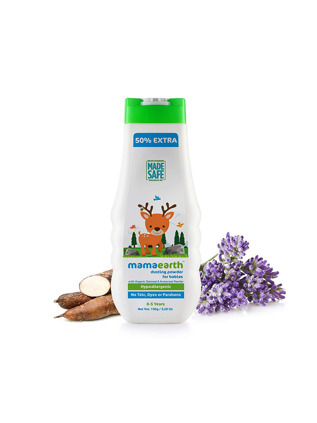 Buy Mamaearth Kids Talc Free Organic Dusting Sustainable Powder With