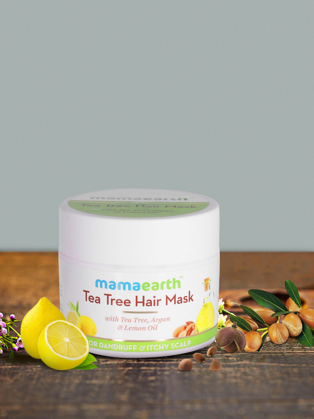 Buy Mamaearth Sustainable Anti Dandruff Tea Tree & Lemon Oil Hair Mask